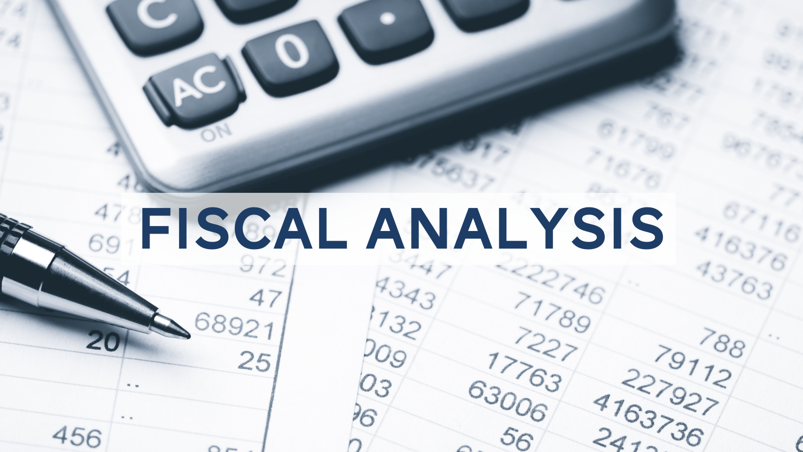 fiscal analysis