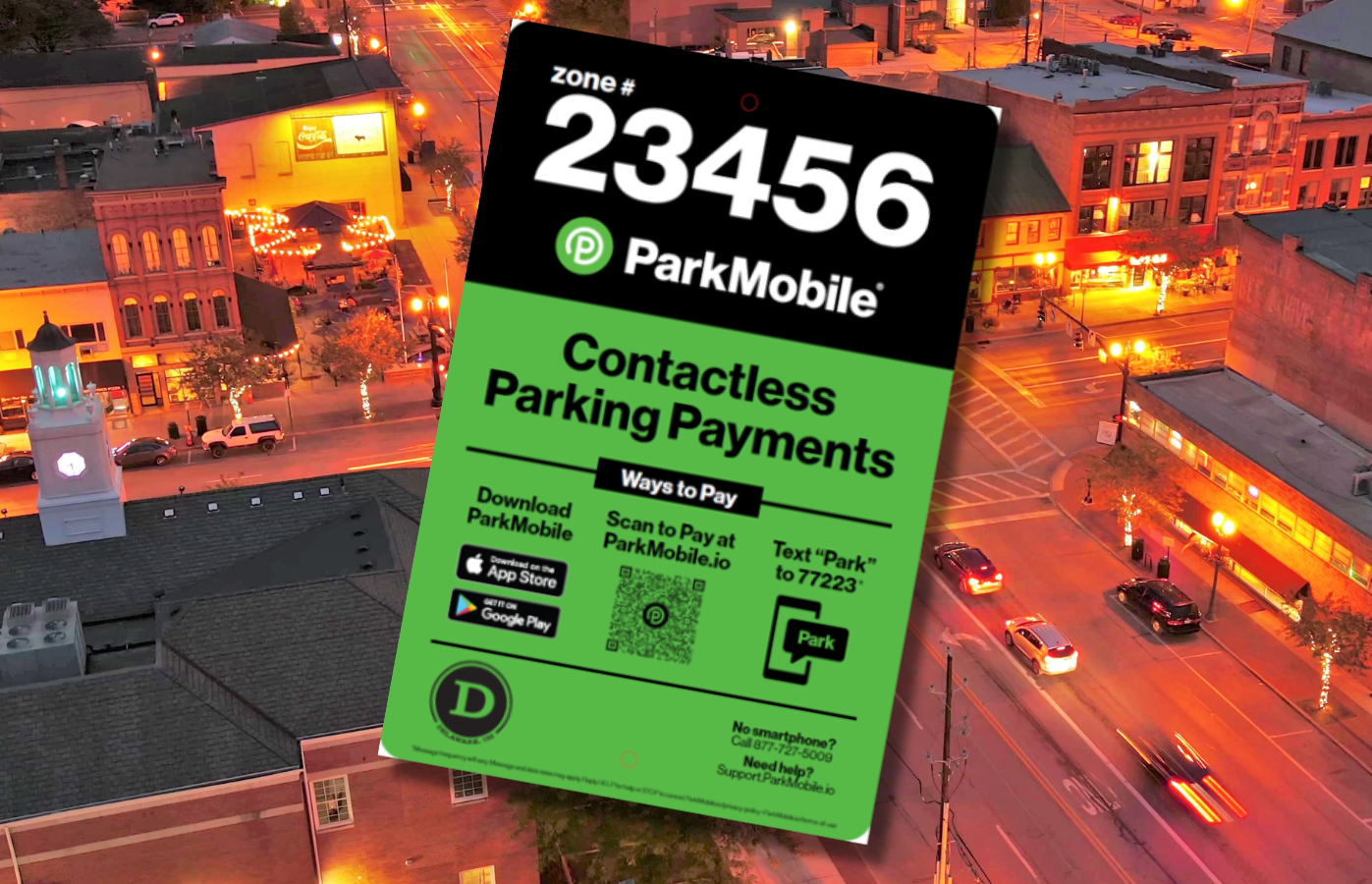 Parking meter rate