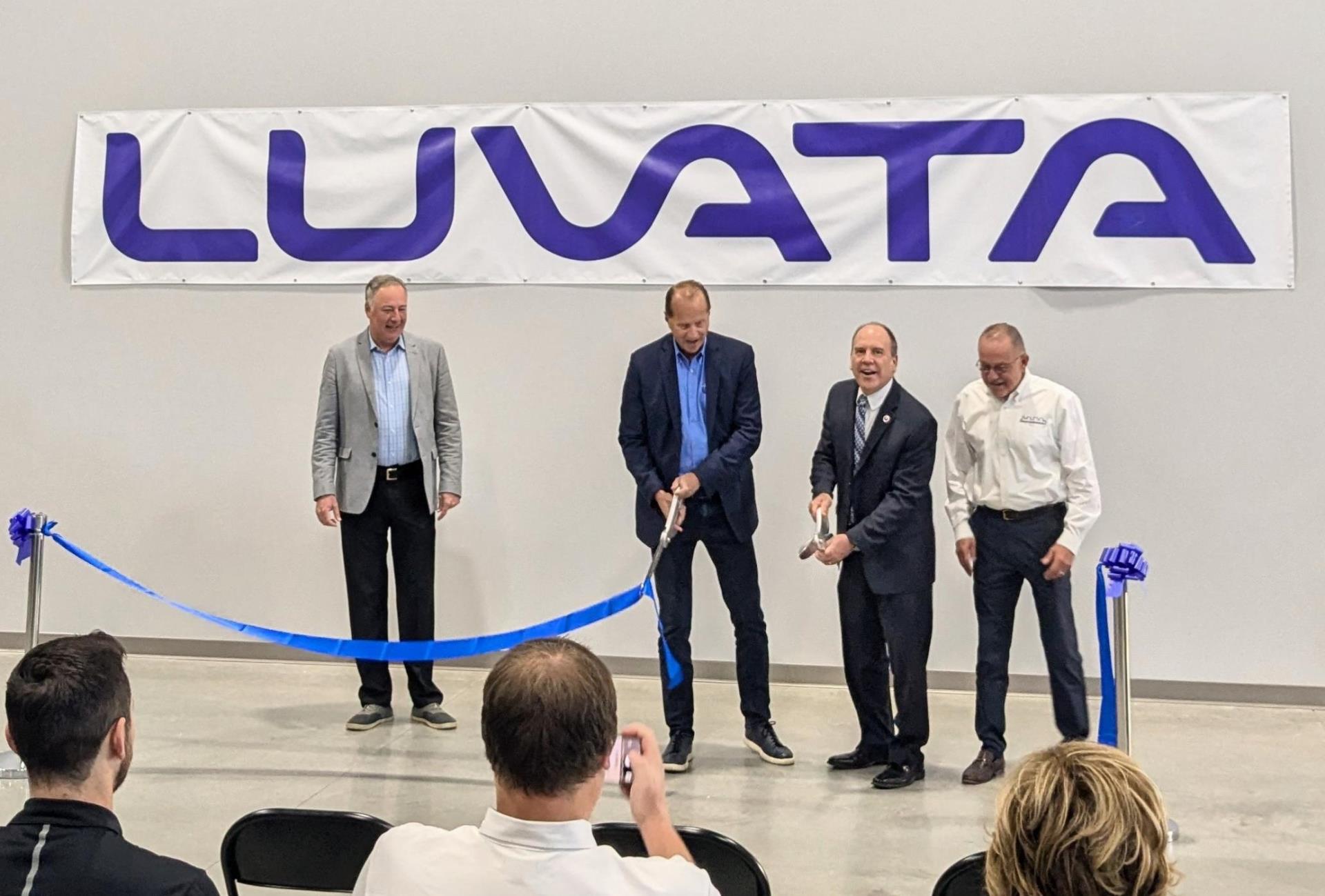 Luvata ribbon cutting